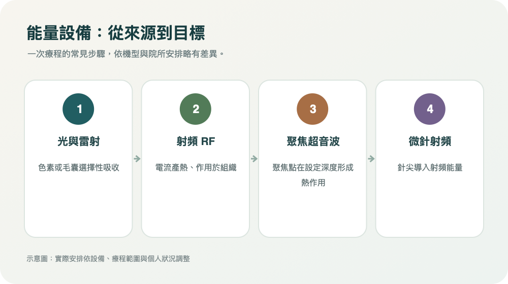 能量設備:從來源到目標