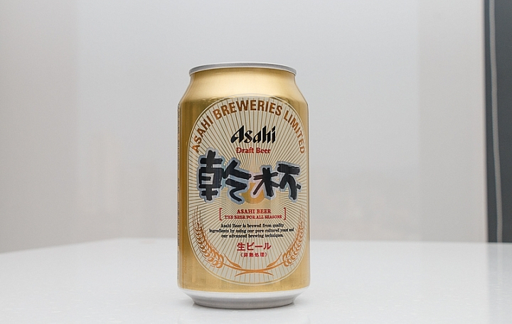 朝日乾杯啤酒商品照片