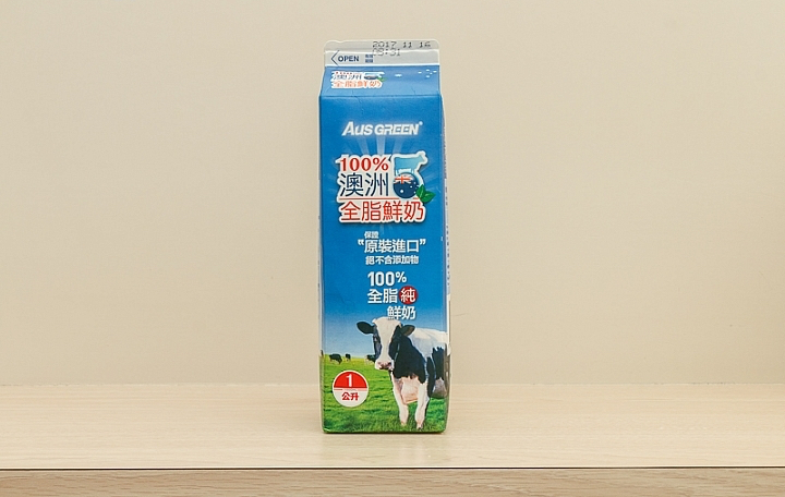 澳洲全脂鮮奶商品照片