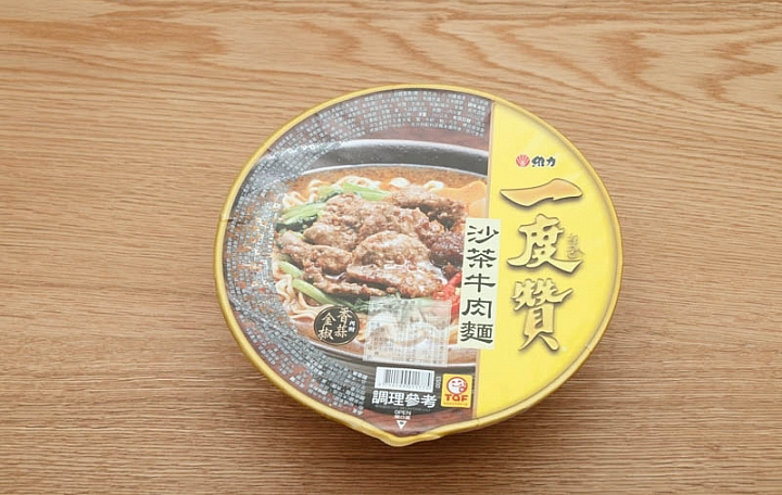 一度贊沙茶牛肉麵商品照片