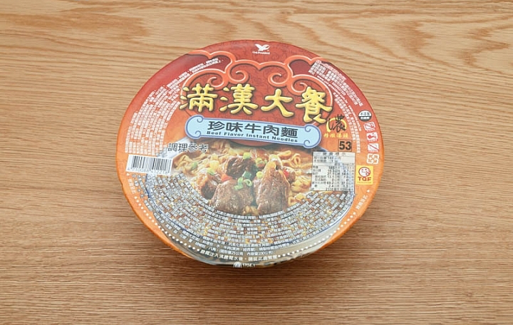 滿漢大餐珍味牛肉麵商品照片