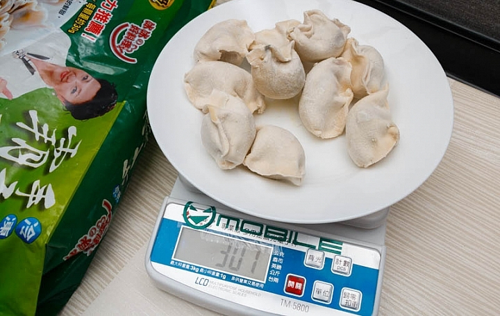 冰冰霸王手工韭菜豬肉水餃商品照片,相簿第 3 張