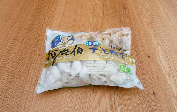 阿在伯韭菜手工水餃商品照片