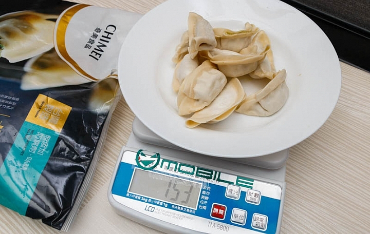 奇美韭菜豬肉熟水餃商品照片,相簿第 3 張