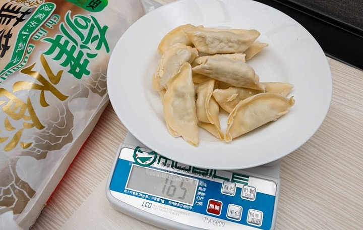 奇津韭菜豬肉熟水餃商品照片,相簿第 3 張