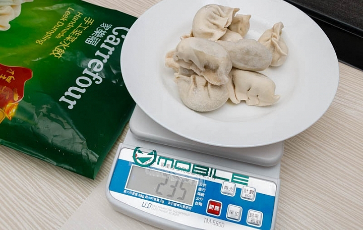 家樂福手工韭菜水餃商品照片,相簿第 3 張