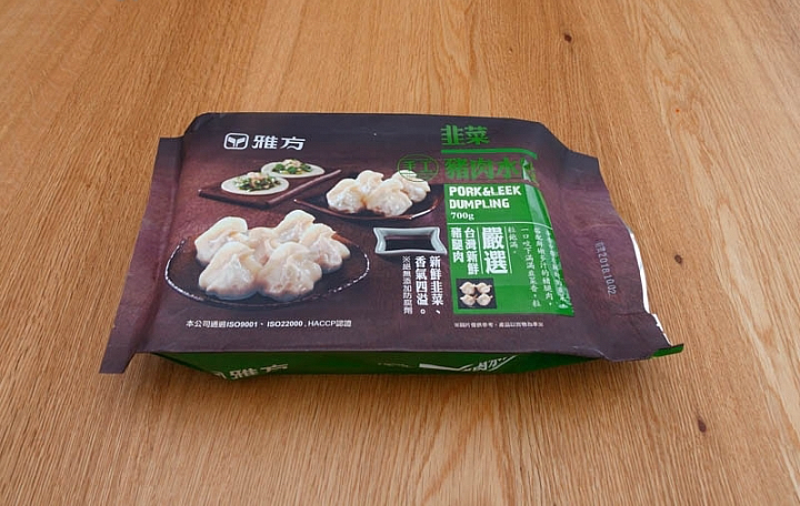 雅方手工韭菜豬肉水餃商品照片