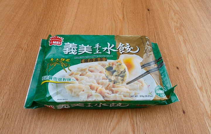 義美手工韭菜水餃商品照片