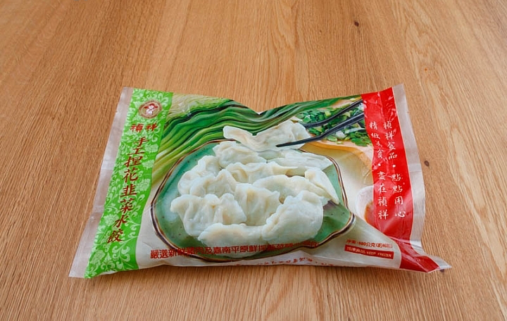 禛祥手工韭菜水餃商品照片