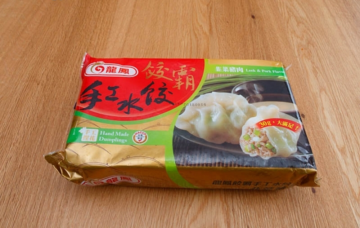 龍鳳餃霸手工韭菜豬肉水餃商品照片