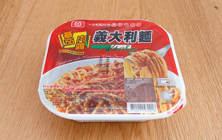 桂冠番茄肉醬義大利麵商品照片
