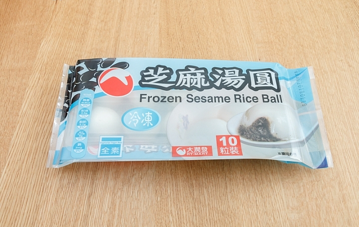大潤發芝麻湯圓商品照片