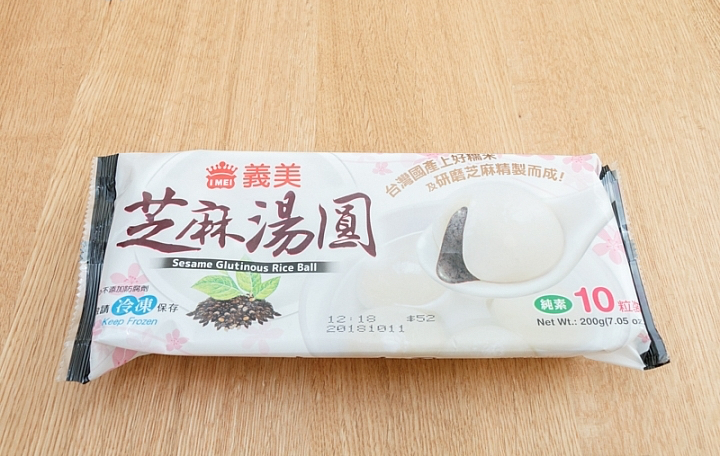 義美芝麻湯圓商品照片