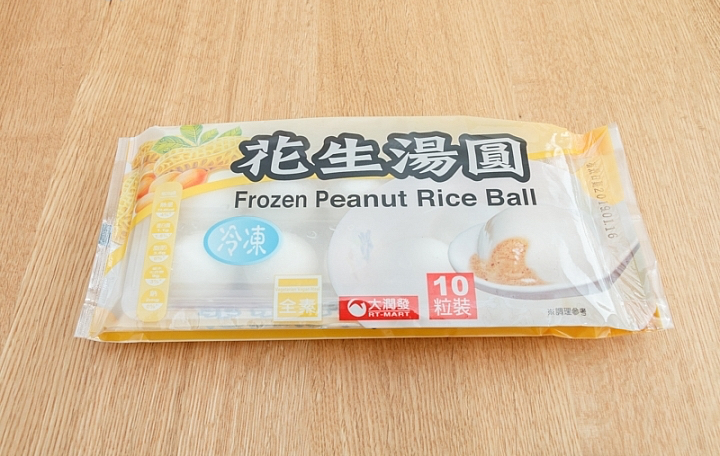 大潤發花生湯圓商品照片