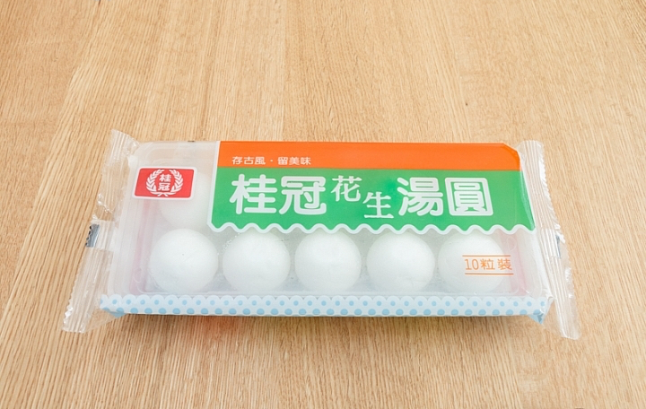 桂冠花生湯圓商品照片