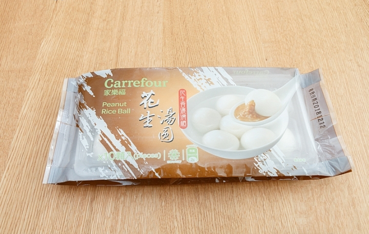 家樂福花生湯圓商品照片