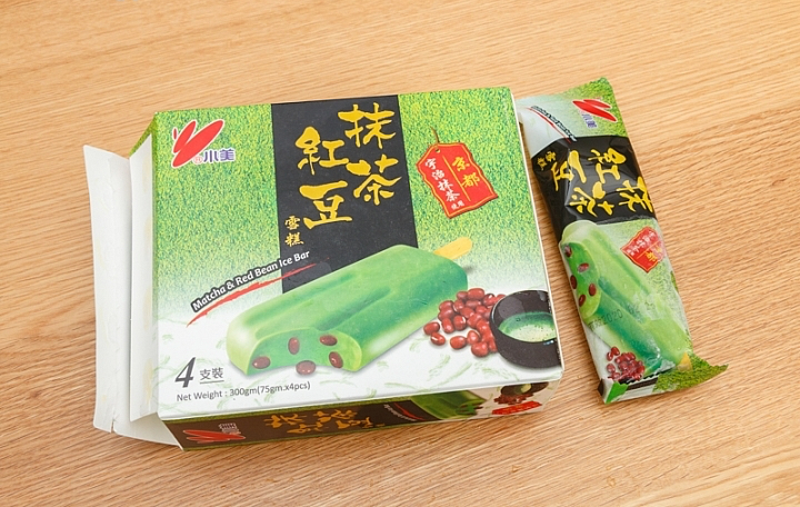 小美抹茶紅豆雪糕商品照片