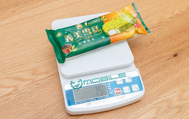 義美台灣綠茶雪糕商品照片,相簿第 3 張