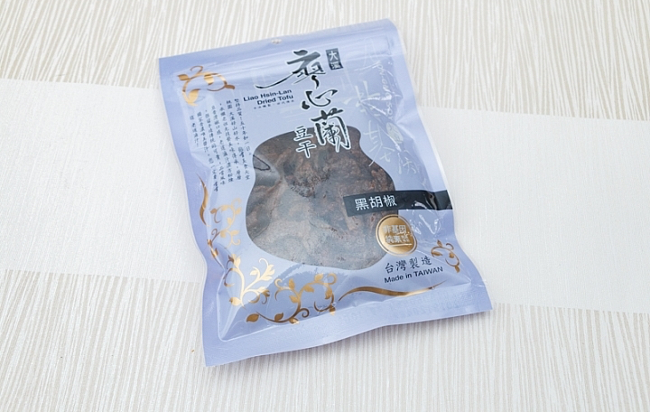 廖心蘭黑胡椒豆干商品照片