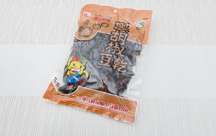 德昌黑胡椒豆干商品照片