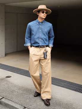 WEAR 實穿襯衫外穿造型,可參考襯衫肩線和袖長落點;精確尺寸需看商品平量表。