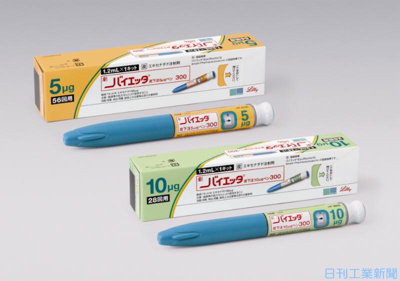 日本 Byetta 外盒與注射筆實物