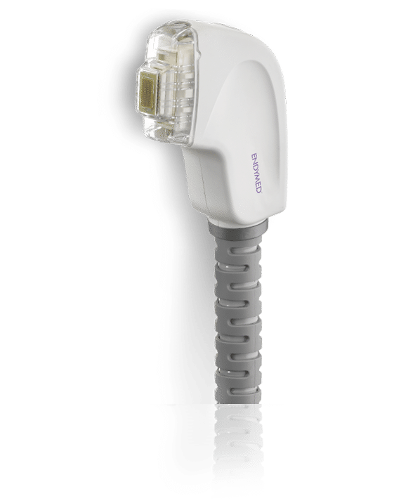 EndyMed PRO FSR 點陣射頻手具,呈現多電極治療頭