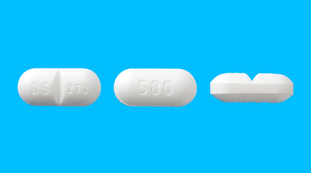 日本メトグルコ 500 mg 錠劑實物近照
