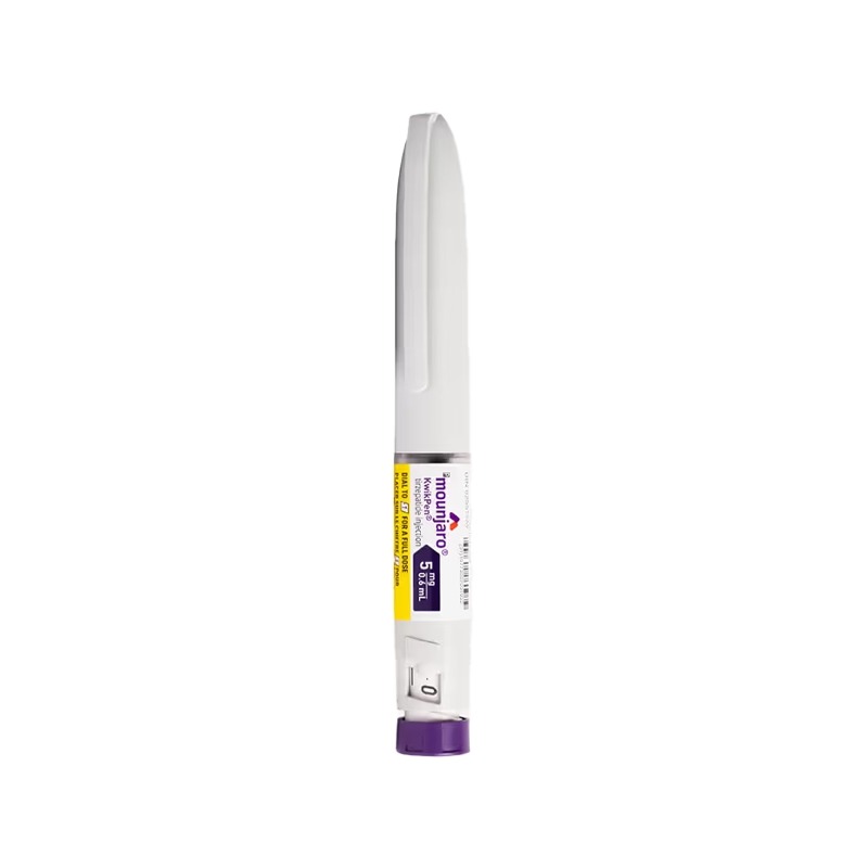 加拿大商品頁展示的 Mounjaro KwikPen 5 mg 筆身