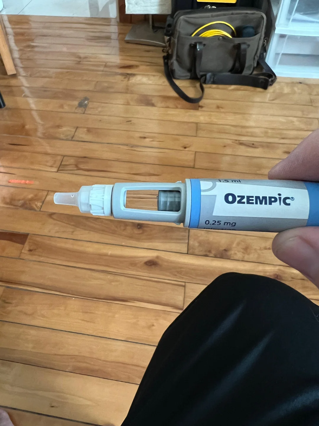 香港 Ozempic 使用者分享的 0.25 mg/1.5 mL 注射筆實物照片