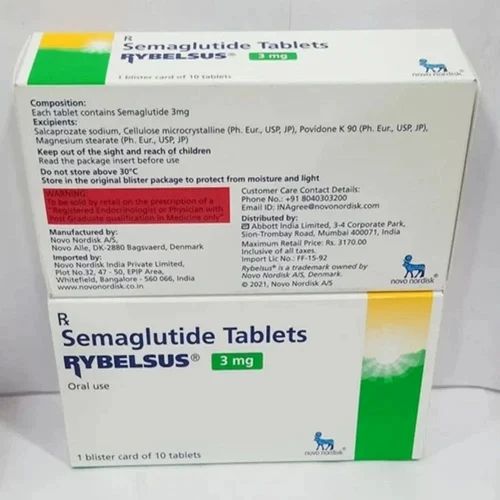 印度 Rybelsus 3 mg 外盒實拍