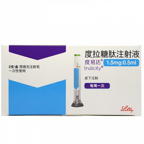 中國大陸度易达 Trulicity 1.5 mg 外盒