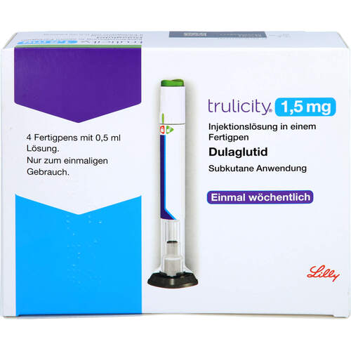 德國 Trulicity 1.5 mg/4 支裝外盒