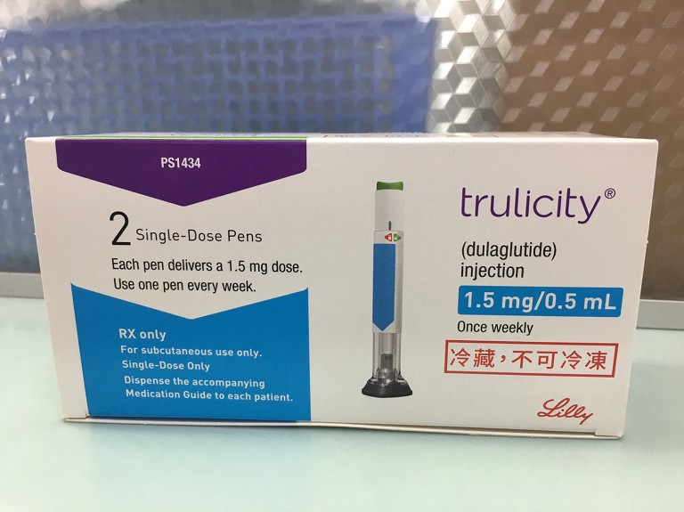 台灣易週糖 Trulicity 1.5 mg 外盒實拍