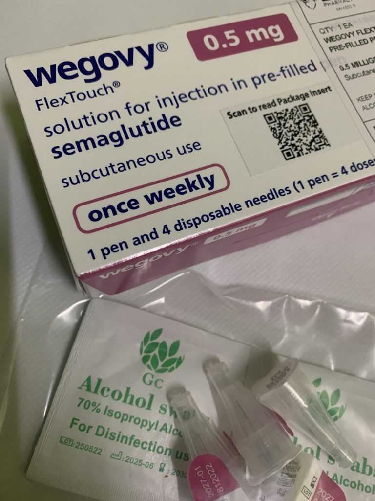 馬來西亞使用者實拍的 Wegovy 0.5 mg 外盒