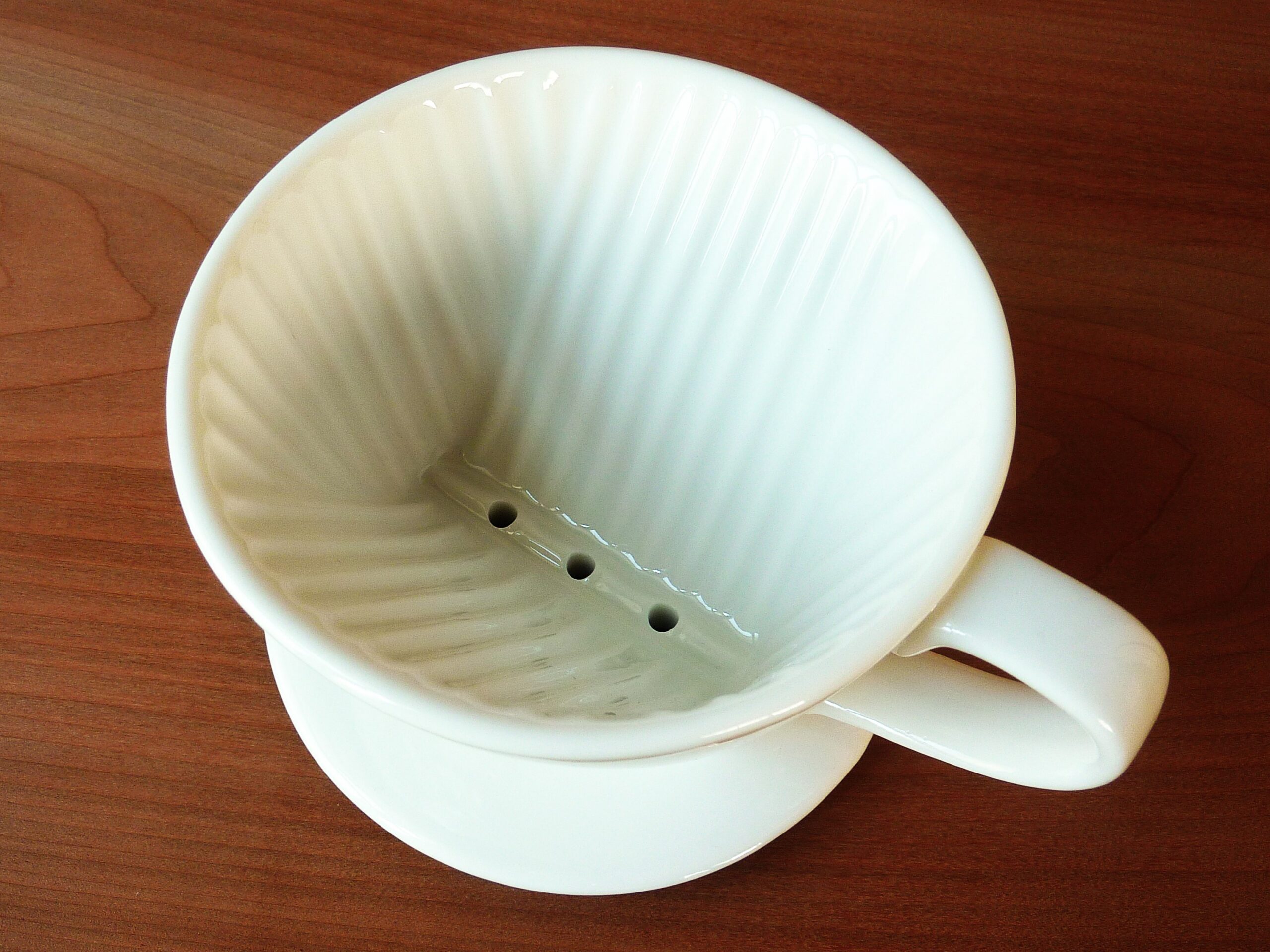 Kalita 傳統陶瓷三孔咖啡濾杯實拍