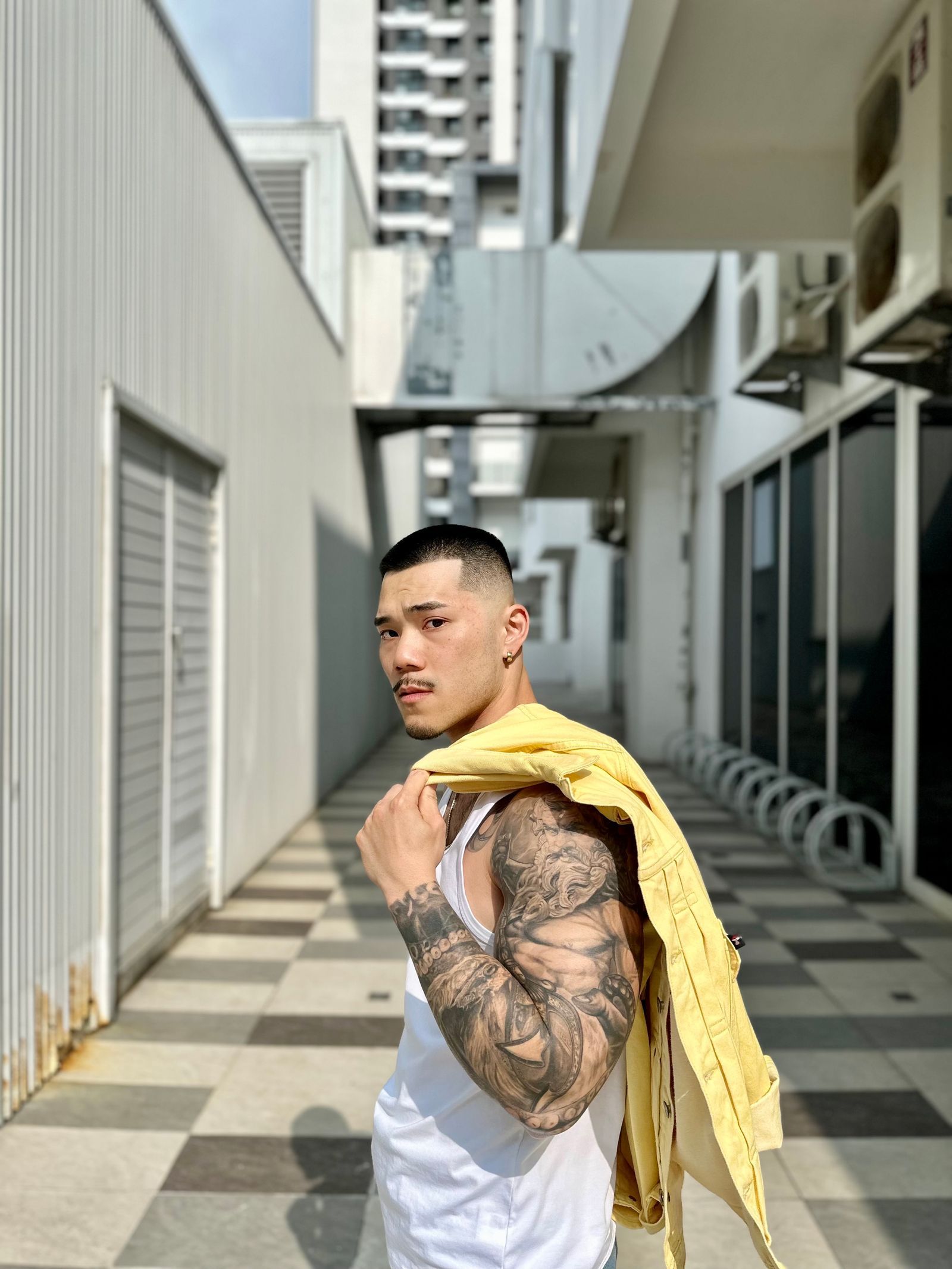寸頭例圖:頂部與側邊留短,呈現清楚頭型輪廓
