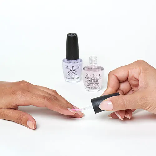 OPI 教學中的底油實際上甲照片