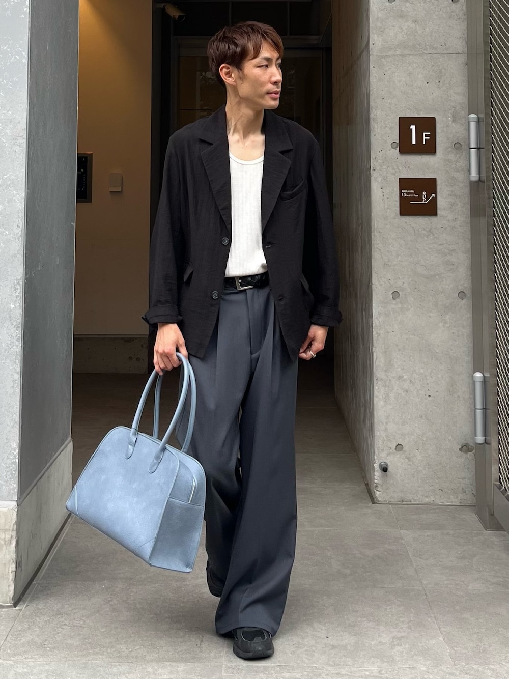 WEAR 日本男裝實穿,展示西裝外套的另一組搭配