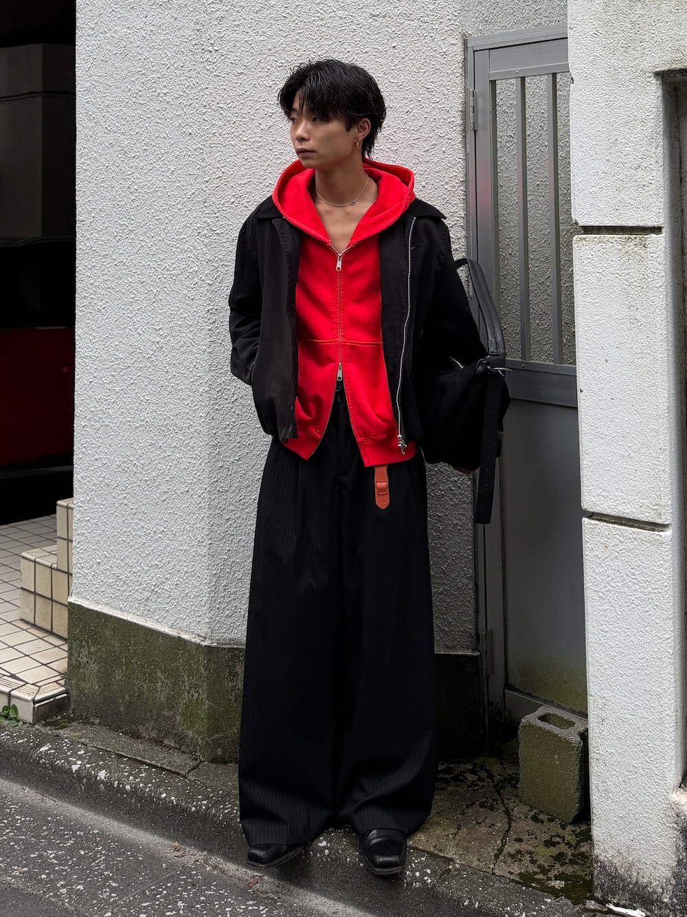 WEAR 日本男裝實穿,展示西裝褲的另一組搭配