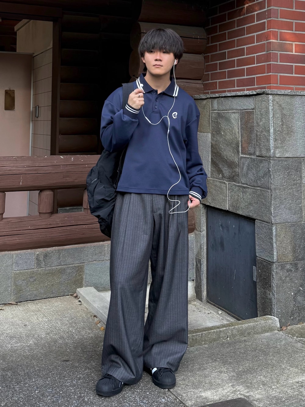 WEAR 日本男裝實穿,展示Polo 上衣的另一組搭配