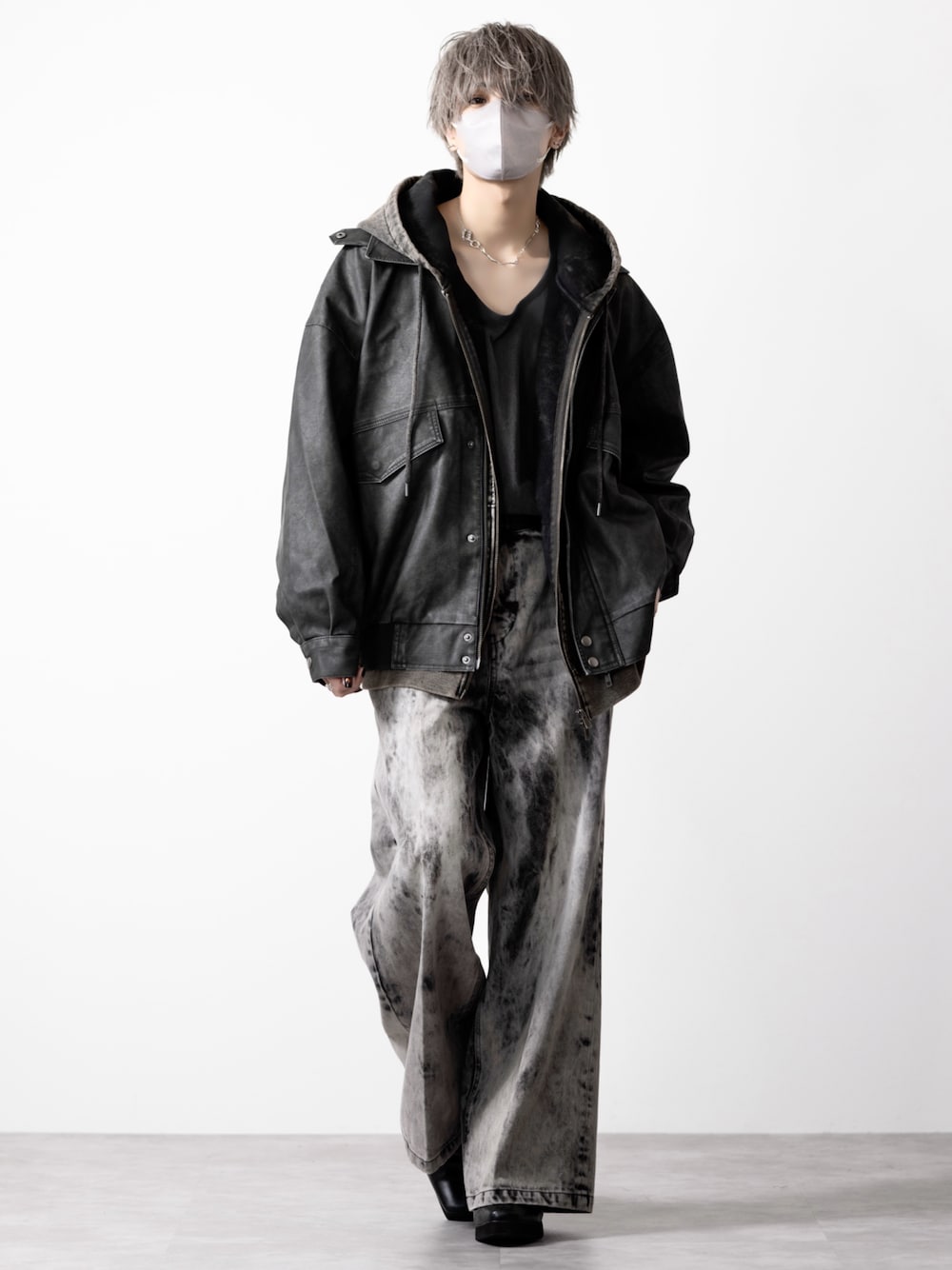 WEAR 日本男裝實穿,展示短版外套的另一組搭配