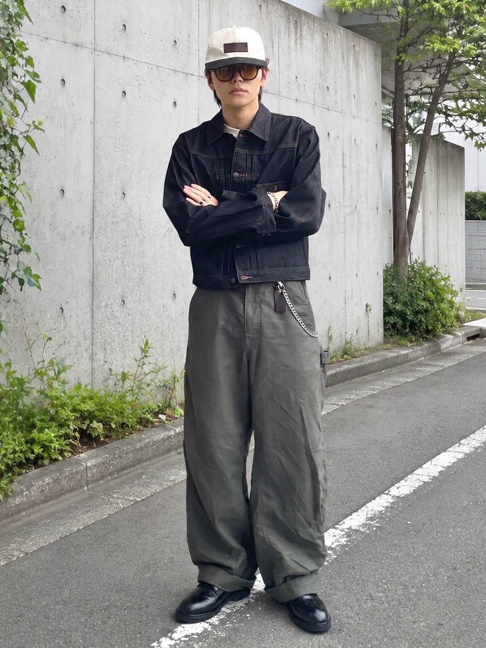 WEAR 日本男裝實穿,展示T 恤的另一組搭配
