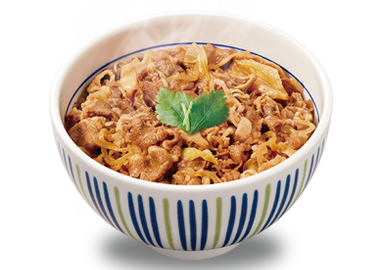 なか卯牛すき丼官方菜單照片