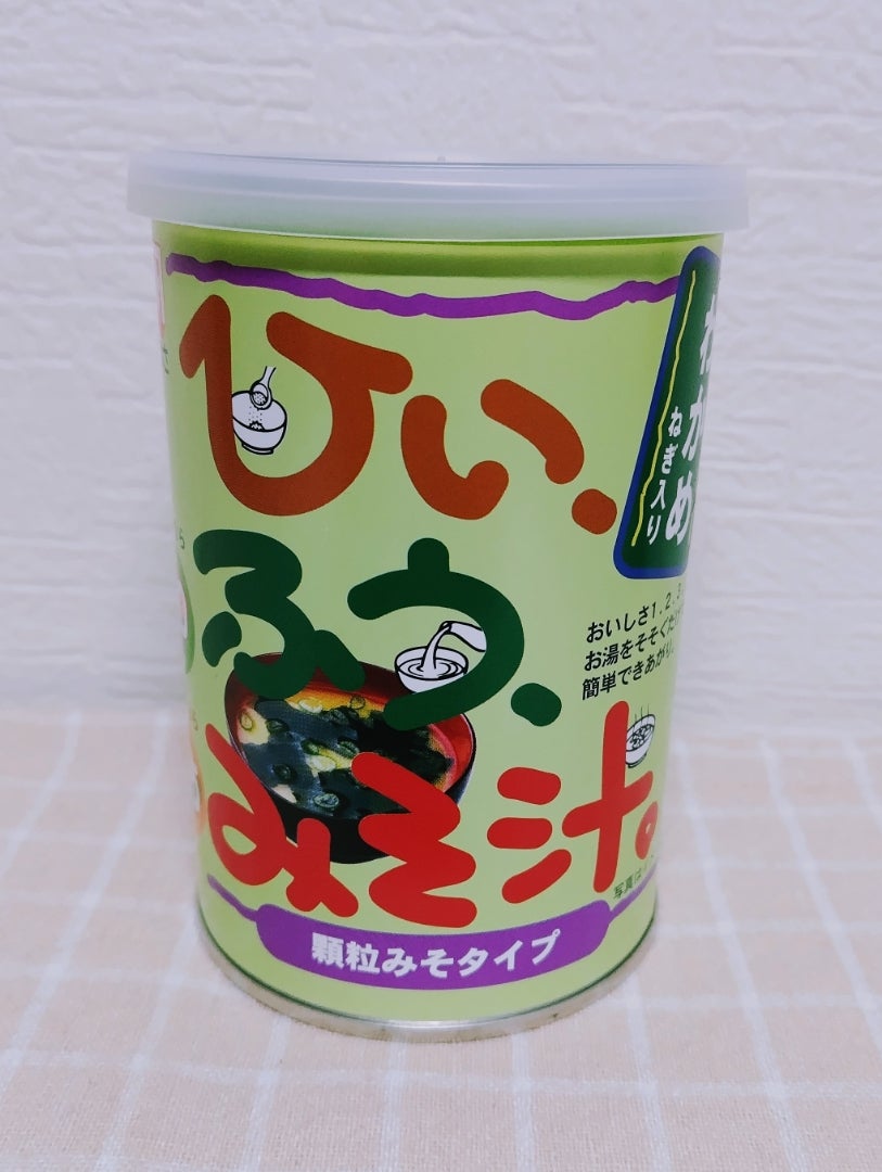 かねさ「ひいふうみそ汁 わかめ 225g」外罐消費者實拍