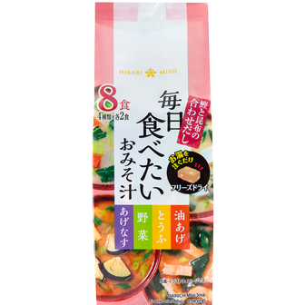 ひかり味噌「毎日食べたいおみそ汁 8食」商品照片