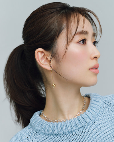 Oggi 原文的高馬尾完成造型