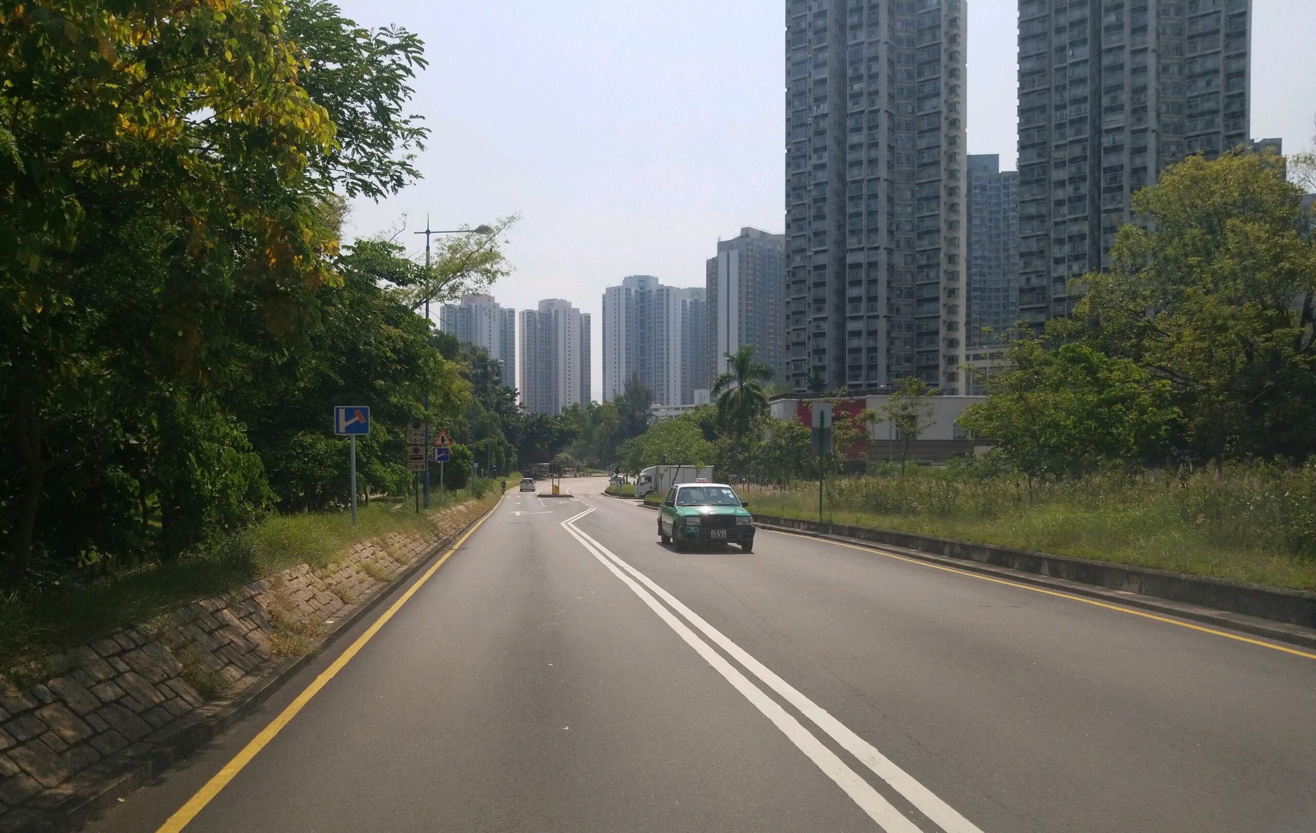 元朗天水圍道路實景
